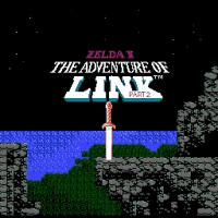Zelda II Part 2 (hard) Title Screen